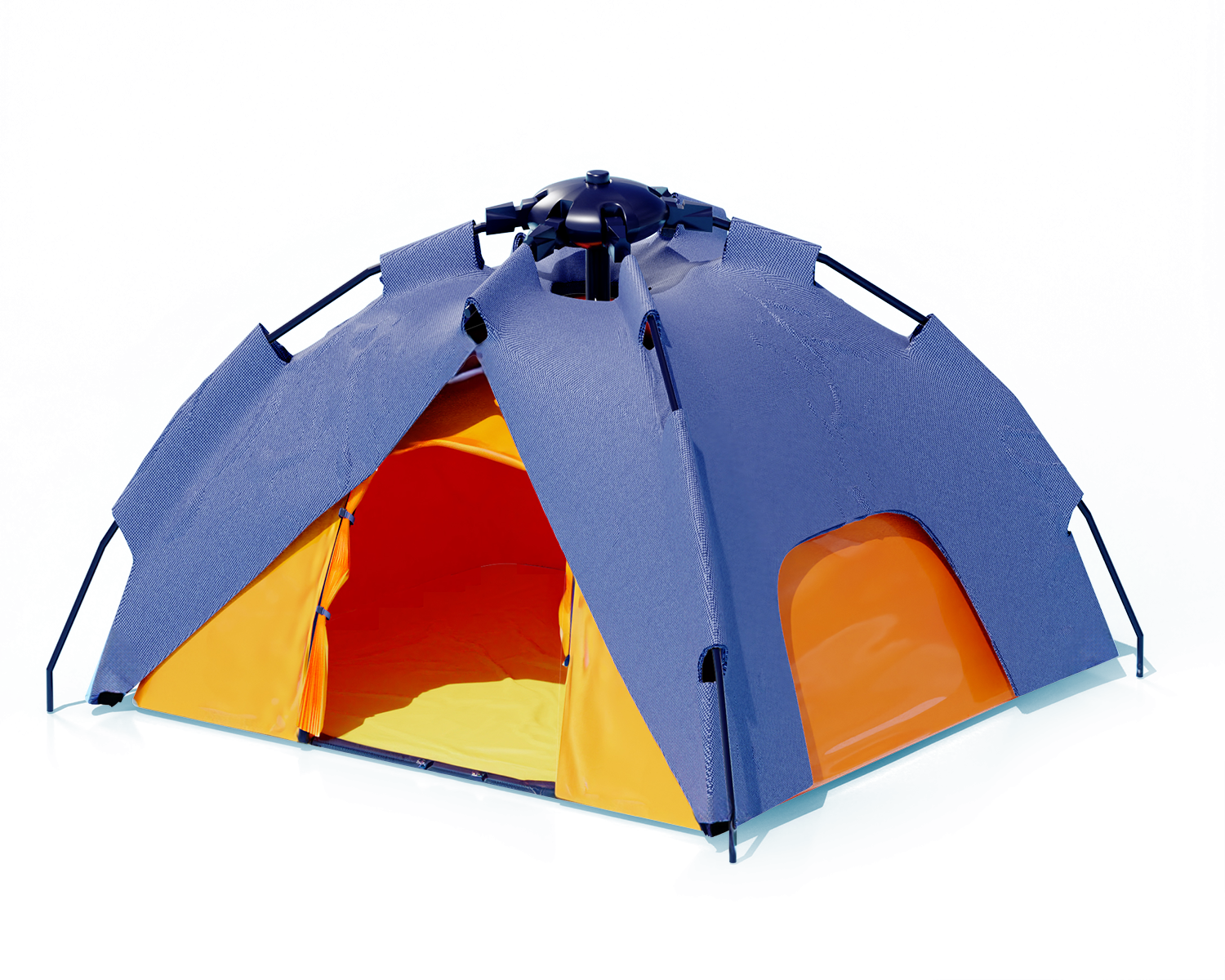 kapotte tent weggooien? Naar het recyclagepark